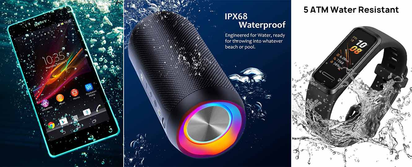 استاندارد ضد آب ipx7