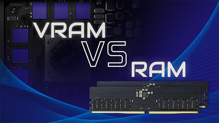 تفاوت رم و وی رم (RAM و VRAM) و نقش VRAM در گیمینگ