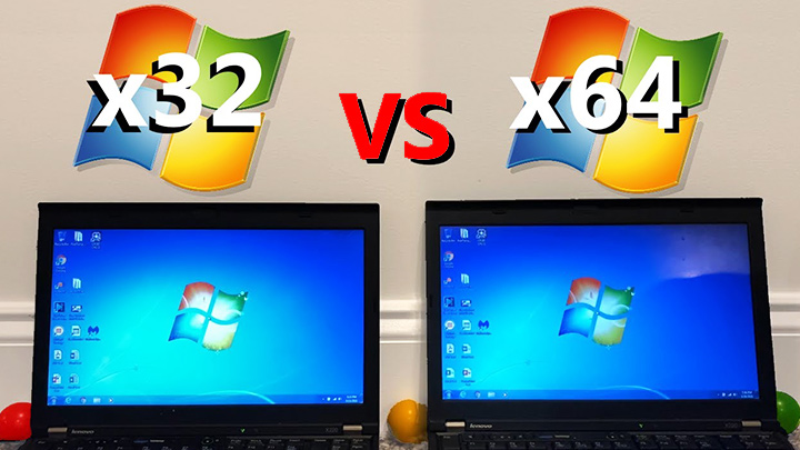 تفاوت ویندوز 64 بیتی و 32 بیتی در چیست و روش های تشخیص آنها