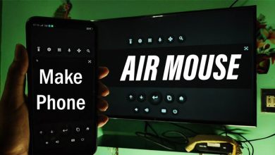 آموزش روش های تبدیل گوشی به ایرموس (Air Mouse)