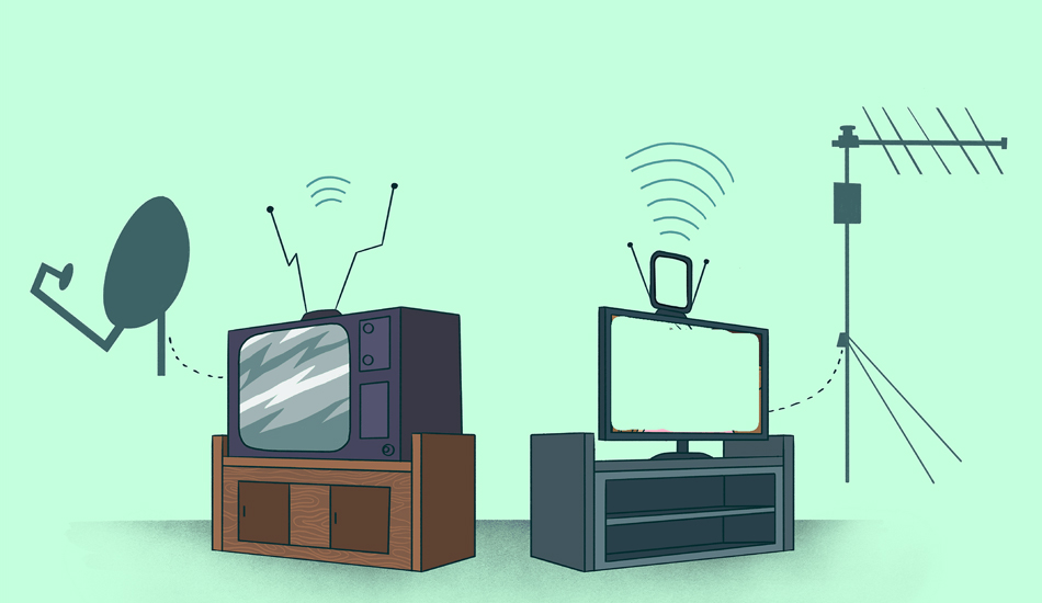 انواع آنتن برای تلویزیون
