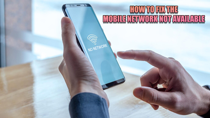 آموزش حل مشکل شبکه موبایل در دسترس نیست (mobile network not available)