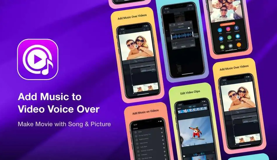 بهترین اپلیکیشن های افزودن آهنگ به ویدیو برای موبایل