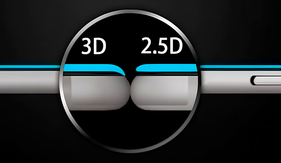 تفاوت گلس 2.5D و 3D