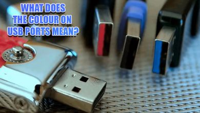 معنی رنگ های مختلف پورت USB چیست؟