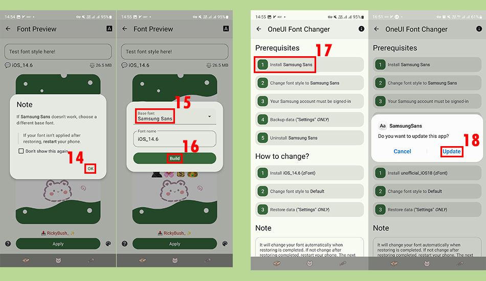 برنامه تبدیل ایموجی سامسونگ به ایفون