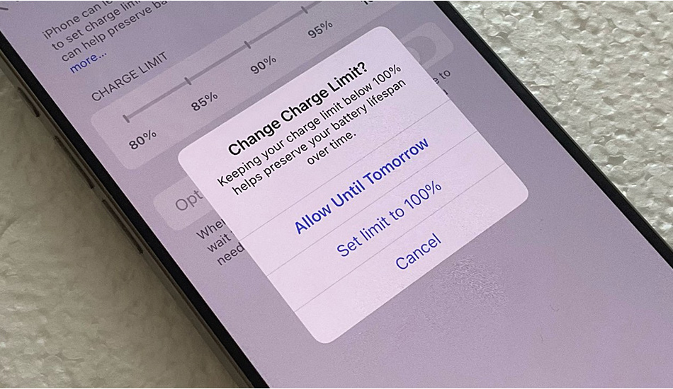 محدود کردن شارژ آیفون به 80 درصد